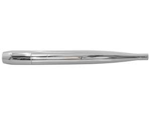 Cigar muffler Ø 28 / 65 mm (end piece closed) chrome Cigar muffler Ø 28 / 65 mm (end piece closed) chrome