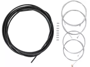 Cable set automatic PTFE E50 engine black (1A quality) | Puch Maxi S / N Cable set automatic PTFE E50 engine black (1A quality) | Puch Maxi S / N