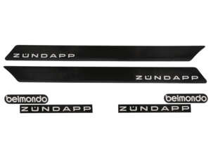 Aufkleber-Set Tank & Seitenschützer Jg. 1974 - 1975 | Zündapp Belmondo Aufkleber-Set Tank & Seitenschützer Jg. 1974 - 1975 | Zündapp Belmondo