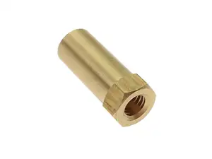 Brass nut M6 3D Brass nut M6 3D