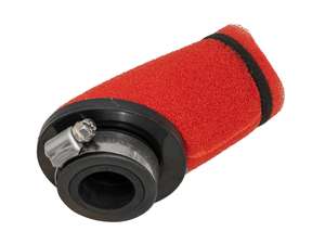Luftfilter Schaumstoff 30° rot (Ø 28 / 35 mm) Luftfilter Schaumstoff 30° rot (Ø 28 / 35 mm)