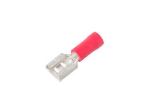 Cable lug blade terminal insulated 6.3 mm (female) Cable lug blade terminal insulated 6.3 mm (female)