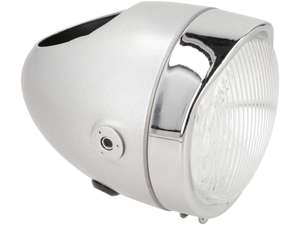 Eierlampe Ø 103 mm (seitliche Befestigung) silber / Chrom Eierlampe Ø 103 mm (seitliche Befestigung) silber / Chrom