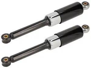 Shock absorber 31.5 cm black / chrome | Zündapp ZD, ZR Shock absorber 31.5 cm black / chrome | Zündapp ZD, ZR