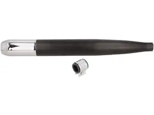 GPO Zigarrenauspuff Ă 28 / 60 mm (schwarz / Chrom) | Sachs GPO Zigarrenauspuff Ă 28 / 60 mm (schwarz / Chrom) | Sachs