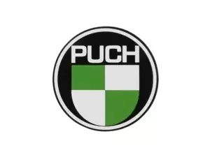 Aufkleber Wappen «PUCH» Ø 40 mm Aufkleber Wappen «PUCH» Ø 40 mm