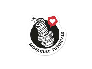 mk-Merch Aufkleber «mofakult Tutorials» Ø 40 mm mk-Merch Aufkleber «mofakult Tutorials» Ø 40 mm