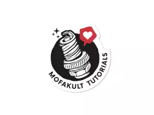 mk-Merch Aufkleber «mofakult Tutorials» Ø 40 mm mk-Merch Aufkleber «mofakult Tutorials» Ø 40 mm