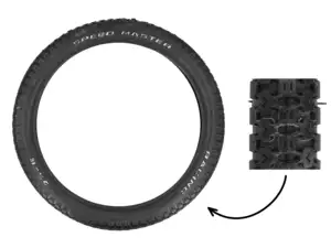 Speed Master 2.25 x 16" tires "Racing" M-849-01 Allround Speed Master 2.25 x 16" tires "Racing" M-849-01 Allround