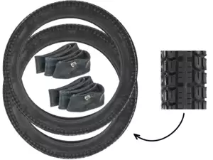 VeeRubber tire set 2.25 x 16" VRM343 (V343) Allround VeeRubber tire set 2.25 x 16" VRM343 (V343) Allround