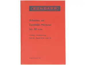 Work on two-stroke engines up to 50 cc | Zündapp Work on two-stroke engines up to 50 cc | Zündapp