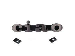 Emblem "ciao" aluminum 3D | Piaggio Ciao Emblem "ciao" aluminum 3D | Piaggio Ciao