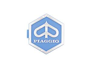 CIF Emblem Kaskade «Piaggio» Ø 38 mm | Vespa PX Lusso, T5, PK XL CIF Emblem Kaskade «Piaggio» Ø 38 mm | Vespa PX Lusso, T5, PK XL