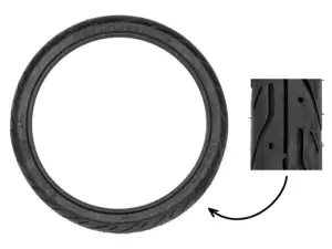 Hutchinson 2.25 x 17" Reifen Semi-Slick Hutchinson 2.25 x 17" Reifen Semi-Slick