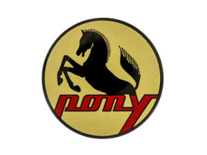 Pony Wappen Tank Sachs Ø 48 mm Pony Wappen Tank Sachs Ø 48 mm