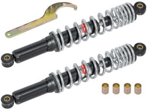 YSS shock absorber 36 cm black / chrome (oil pressure) YSS shock absorber 36 cm black / chrome (oil pressure)