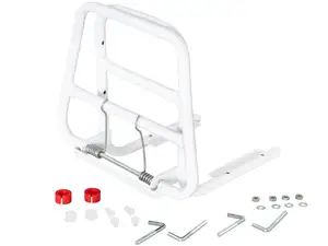 Additional rear luggage rack white NOS | Piaggio Ciao Additional rear luggage rack white NOS | Piaggio Ciao