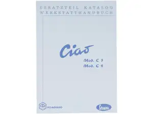 Spare parts catalog | Piaggio Ciao C7, C9 Spare parts catalog | Piaggio Ciao C7, C9