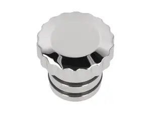 66HEROES Tank cap corrugated chrome | Piaggio Ciao, Bravo 66HEROES Tank cap corrugated chrome | Piaggio Ciao, Bravo