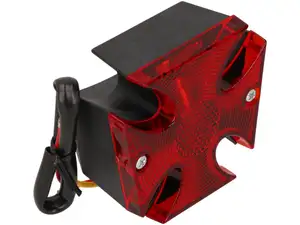 Rücklicht «Maryland» schwarz Rücklicht «Maryland» schwarz