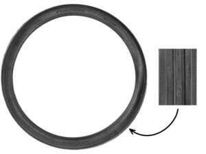 Fortune 1.75 x 19" Reifen F-750 4P.R. Reibrollen | Solex Fortune 1.75 x 19" Reifen F-750 4P.R. Reibrollen | Solex