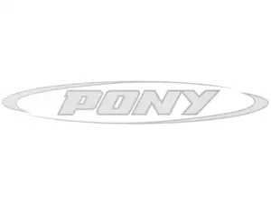 Tank sticker "PONY" 192 x 34 mm PVC | Pony GTX / Cross Beta 521 (P8650W) Tank sticker "PONY" 192 x 34 mm PVC | Pony GTX / Cross Beta 521 (P8650W)