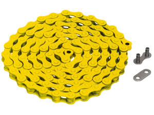 KMC pedal chain yellow KMC pedal chain yellow