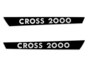 Sticker "CROSS 2000" side panel 340 x 35 mm | Alpa Sticker "CROSS 2000" side panel 340 x 35 mm | Alpa