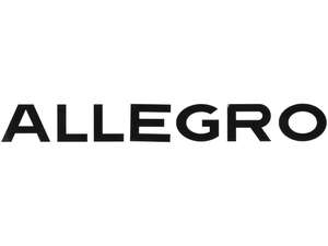 Sticker "ALLEGRO" 200 mm black Sticker "ALLEGRO" 200 mm black