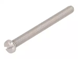 Screw M6x60 cylinder head slotted stainless steel Screw M6x60 cylinder head slotted stainless steel