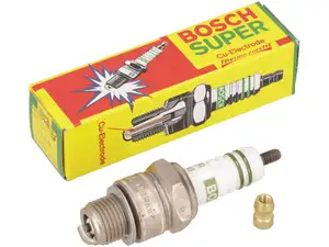 Bosch W9AC spark plug short thread copper electrode NOS Bosch W9AC spark plug short thread copper electrode NOS