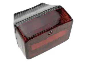 Tun'R rear light carbon - red Tun'R rear light carbon - red
