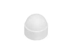 Cover cap external hexagon M10 white Cover cap external hexagon M10 white