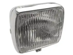 GUIA Scheinwerfer eckig 18 cm Chrom GUIA Scheinwerfer eckig 18 cm Chrom