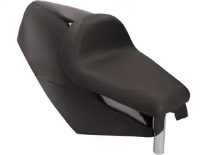 Saddle shell polyester racing black Saddle shell polyester racing black