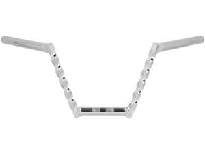 Lenker Gabelplatte 20 cm gedreht Chrom Lenker Gabelplatte 20 cm gedreht Chrom