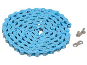 KMC pedal chain light blue KMC pedal chain light blue