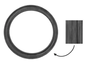 Fortune 2.00 x 16" tires CH06 4.P.R. friction rollers | Solex Fortune 2.00 x 16" tires CH06 4.P.R. friction rollers | Solex