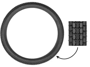 Hutchinson 2.00 x 19" Reifen Vroom Allround Hutchinson 2.00 x 19" Reifen Vroom Allround