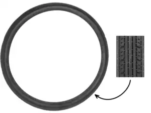 Deli Tire 2.00 x 21" Reifen Allround Deli Tire 2.00 x 21" Reifen Allround