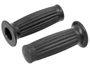 Griffe gerillt schwarz | Piaggio Ciao, Bravo, Boxer Griffe gerillt schwarz | Piaggio Ciao, Bravo, Boxer