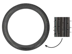 VeeRubber 2.25 x 17" Reifen VRM011 (V011) Längsrillen VeeRubber 2.25 x 17" Reifen VRM011 (V011) Längsrillen