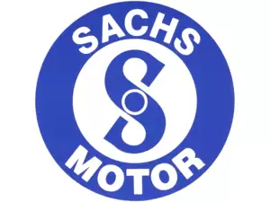 Aufkleber «SACHS MOTOR» Ø 100 mm Tank Aufkleber «SACHS MOTOR» Ø 100 mm Tank