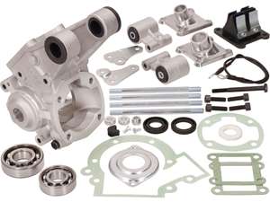 Polini Motorengehäuse 4-Klappen Membran | Peugeot 103, 104, 105, GL 10 Polini Motorengehäuse 4-Klappen Membran | Peugeot 103, 104, 105, GL 10