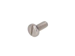 Schraube M5x12 Flachkopf Schlitz Inox Schraube M5x12 Flachkopf Schlitz Inox