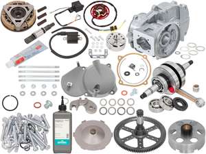 Rumpfmotor-Set E50 «ADDY» elektronische Zündung | Puch Maxi, Supermaxi Rumpfmotor-Set E50 «ADDY» elektronische Zündung | Puch Maxi, Supermaxi